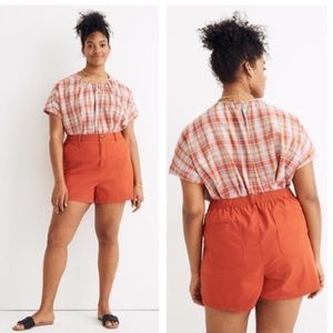 Madewell camp shorts in Thai Chili size xs - NWT